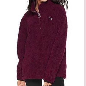 Victoria Secret Sherpa Pullover Jacket